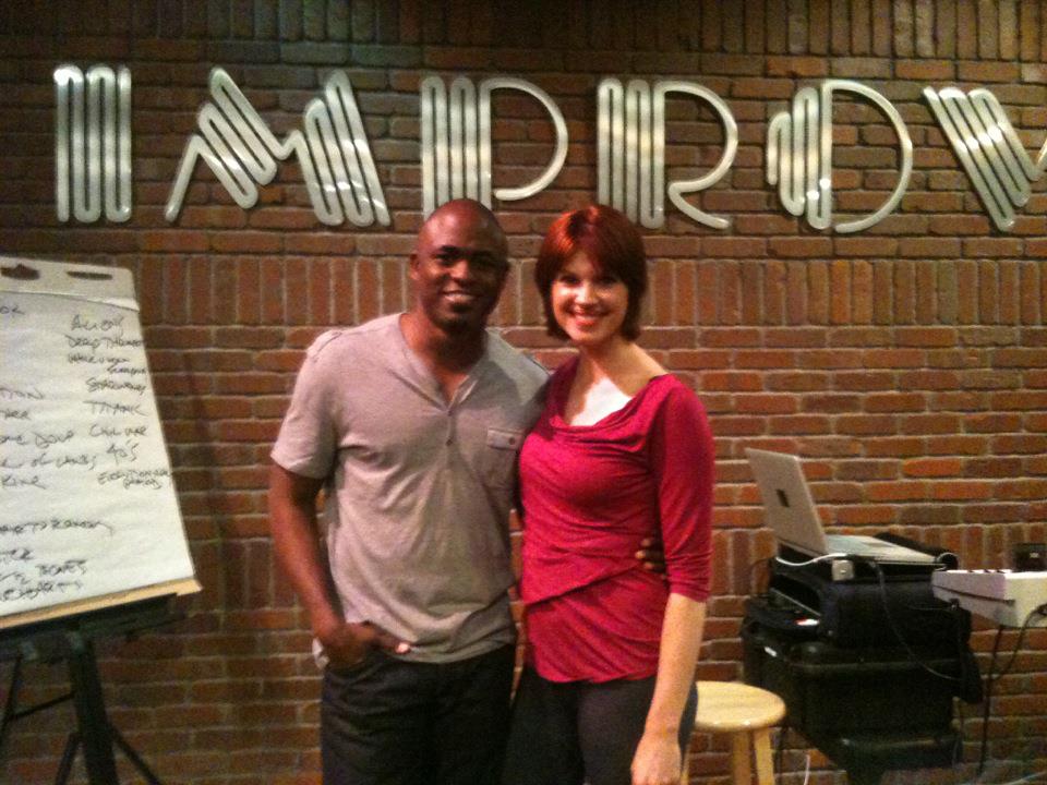 Opening for Wayne Brady at the Pittsburgh IMPROV
