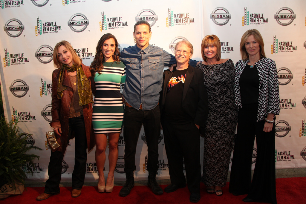 Sharon Lawrence, Annika Marks, Chase Mowen, David Dean, Cindy Joy Goggins and Sylvia Caminer at an event for 