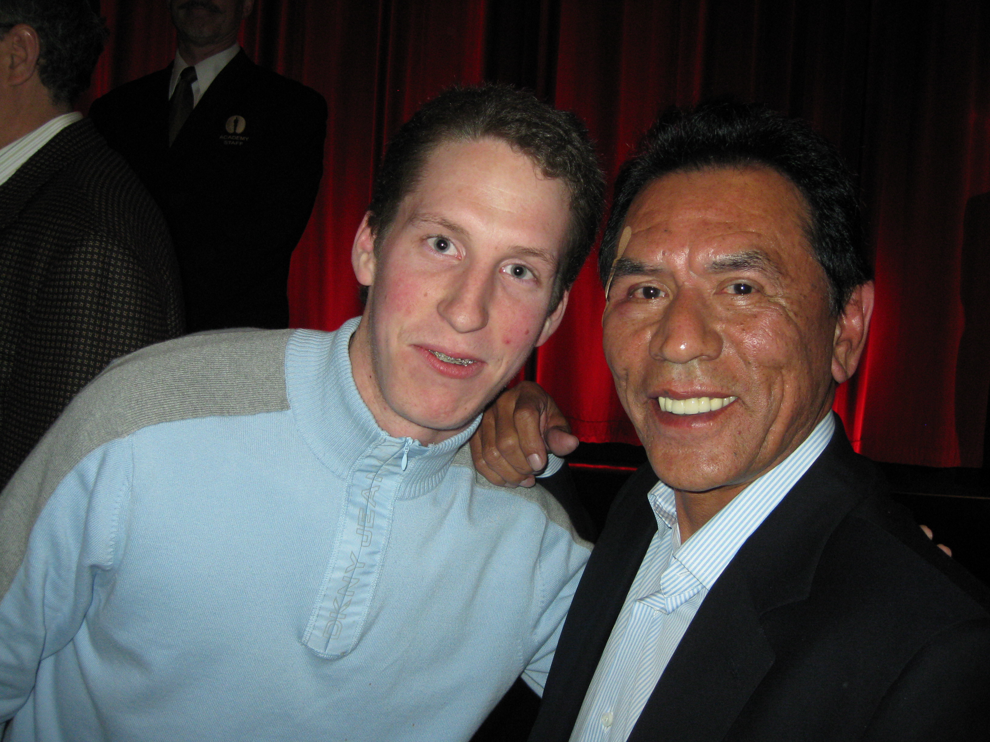 Wes Studi and David James Goulard at event of A.M.P.A.S. in Beverly Hills