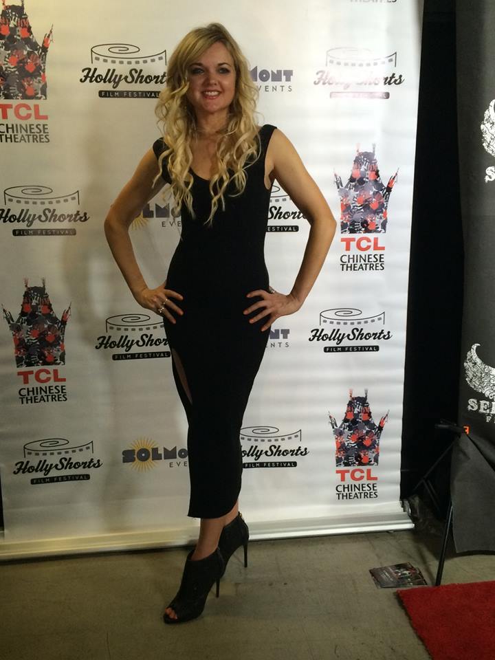 Writer/director Gina Lee Ronhovde attends her screening of award-winning BOUDOIR at the HollyShorts Halloween Horror Series at TCL Chinese Theatres, Hollywood, CA.