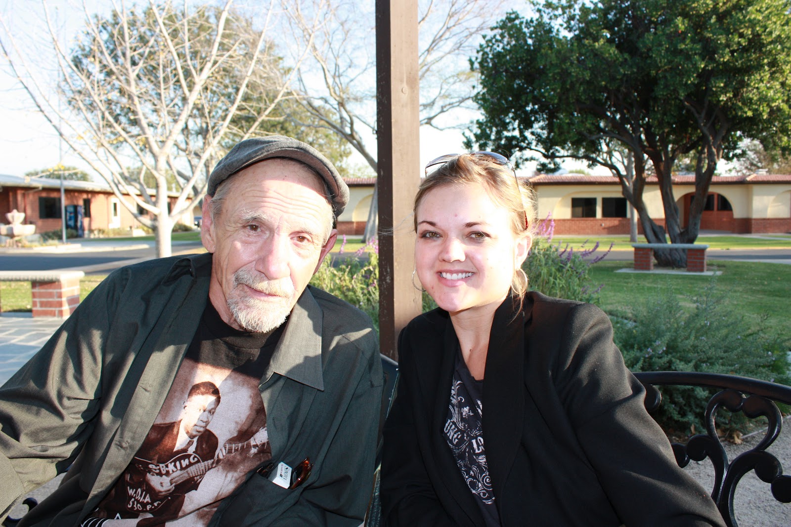 Henry Hill and director Gina Lee Ronhovde.