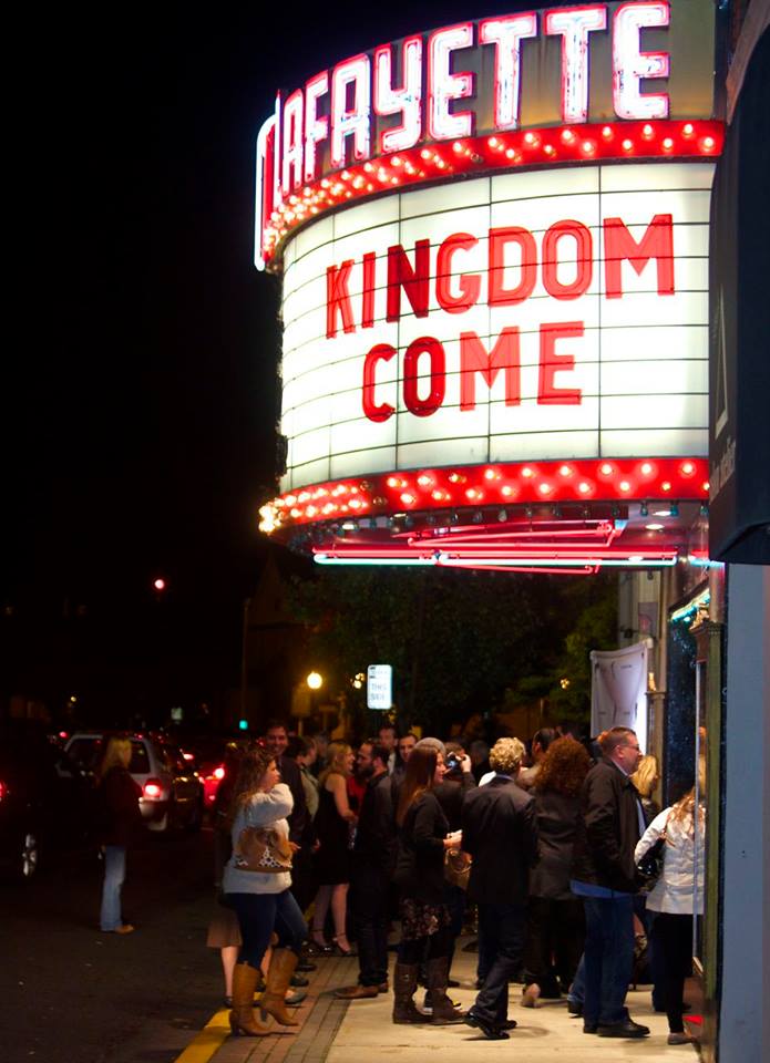Hundreds of people came out to see and exclusive screening of Kingdom Come at the Historic Lafayette Theater.