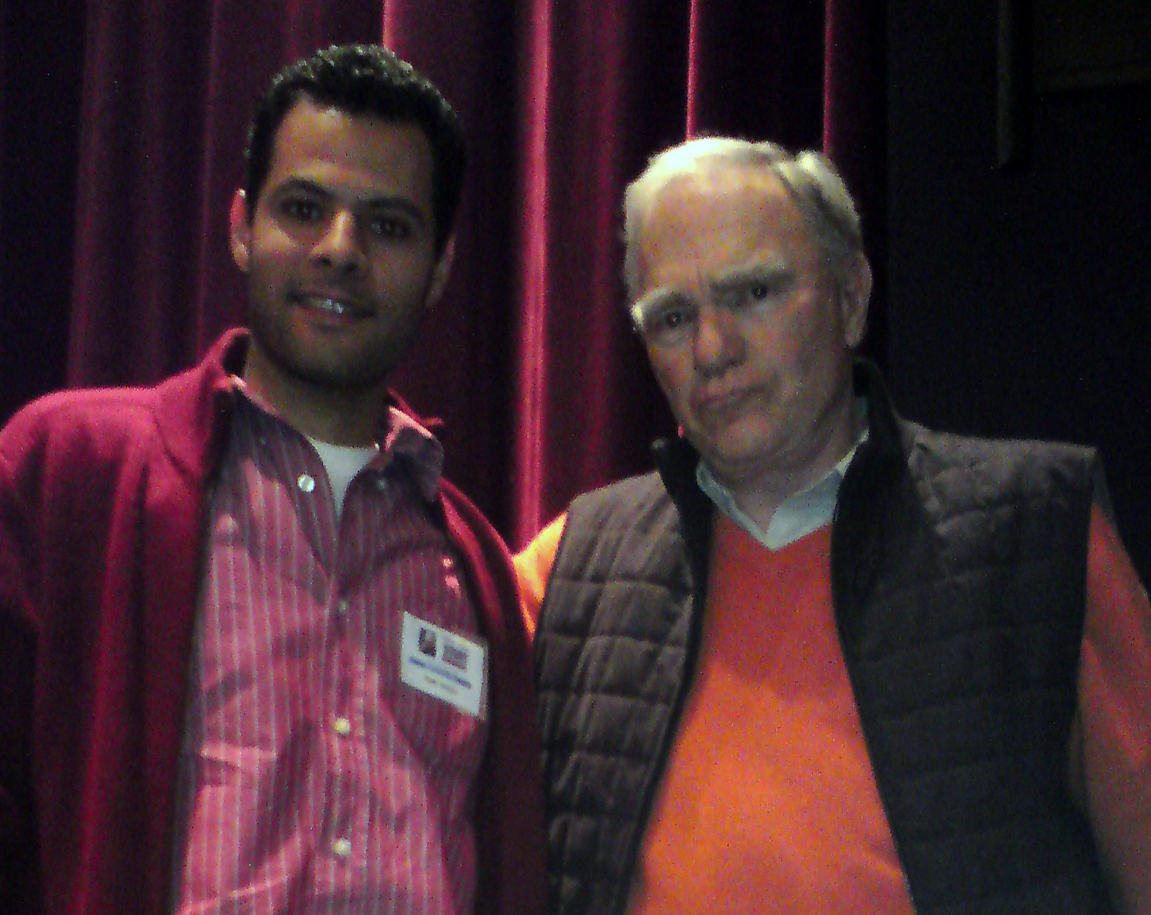 With Robert McKee at STORY workshop