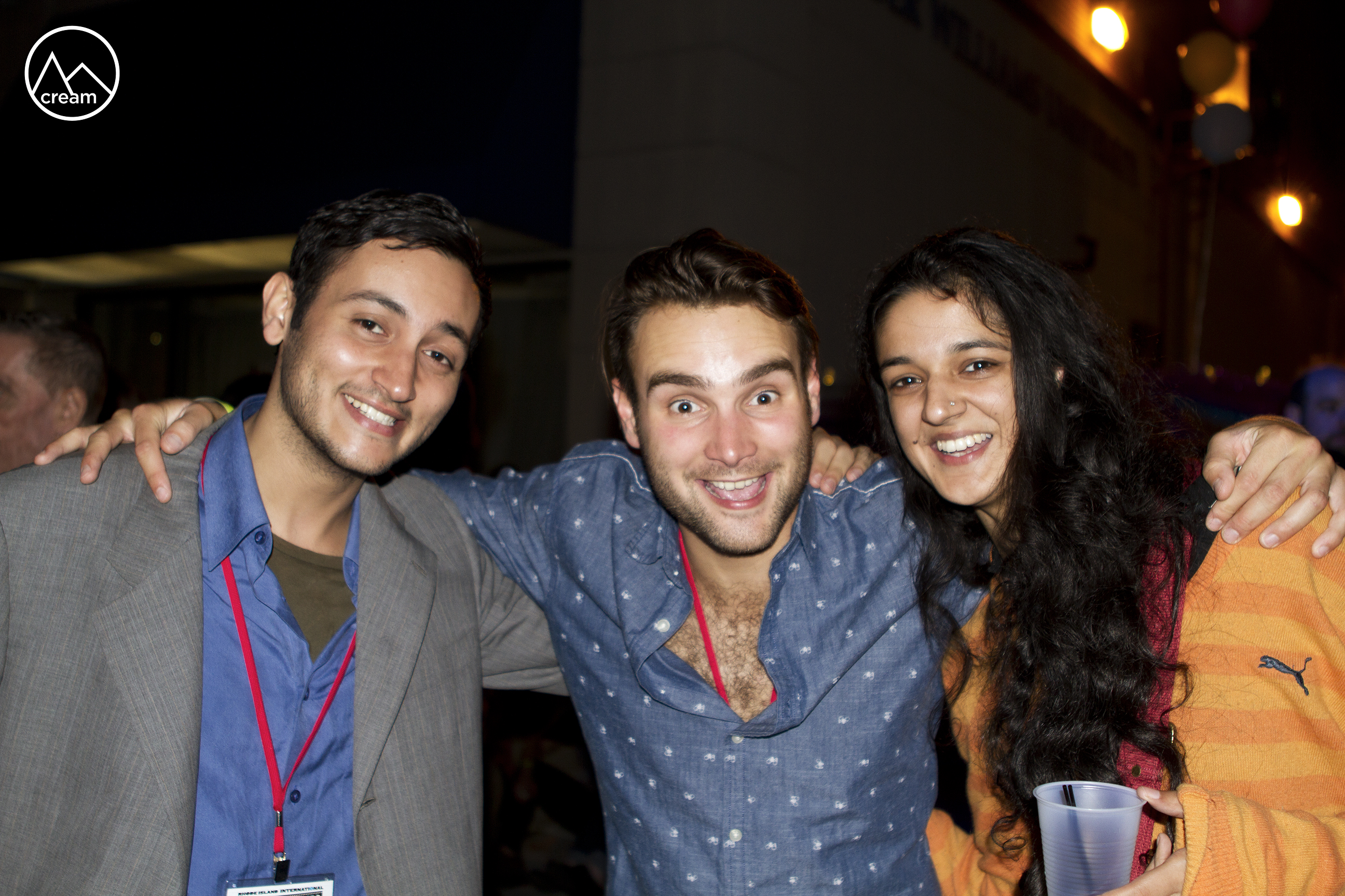 Agneya Singh, Alex Spieser and Aban Raza at Rhode Island International Film Festival 2014