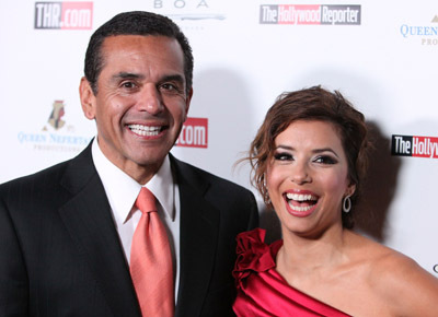 Eva Longoria and Antonio Villaraigosa