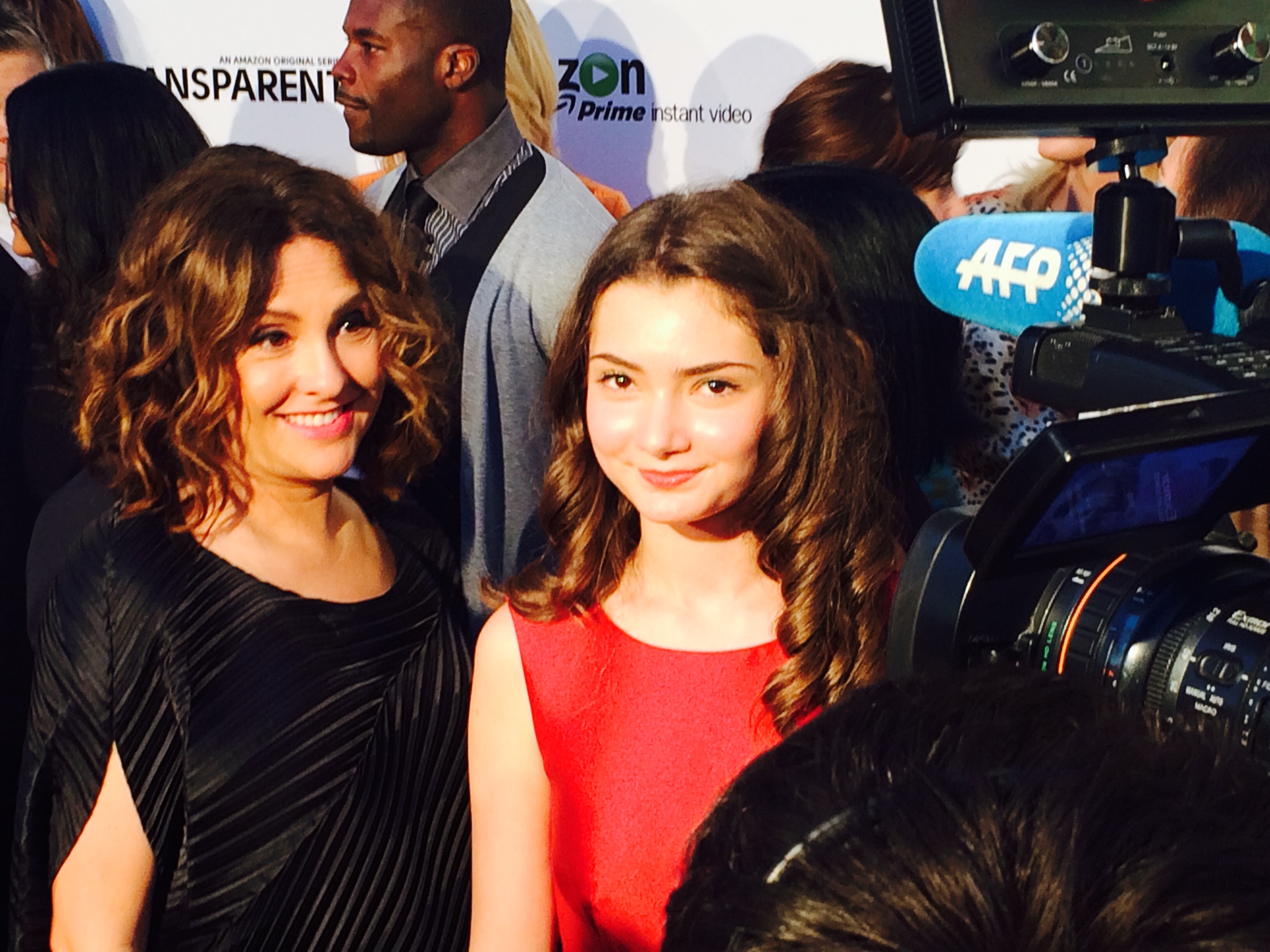 Jill Soloway and Emily Robinson at Transparent premiere