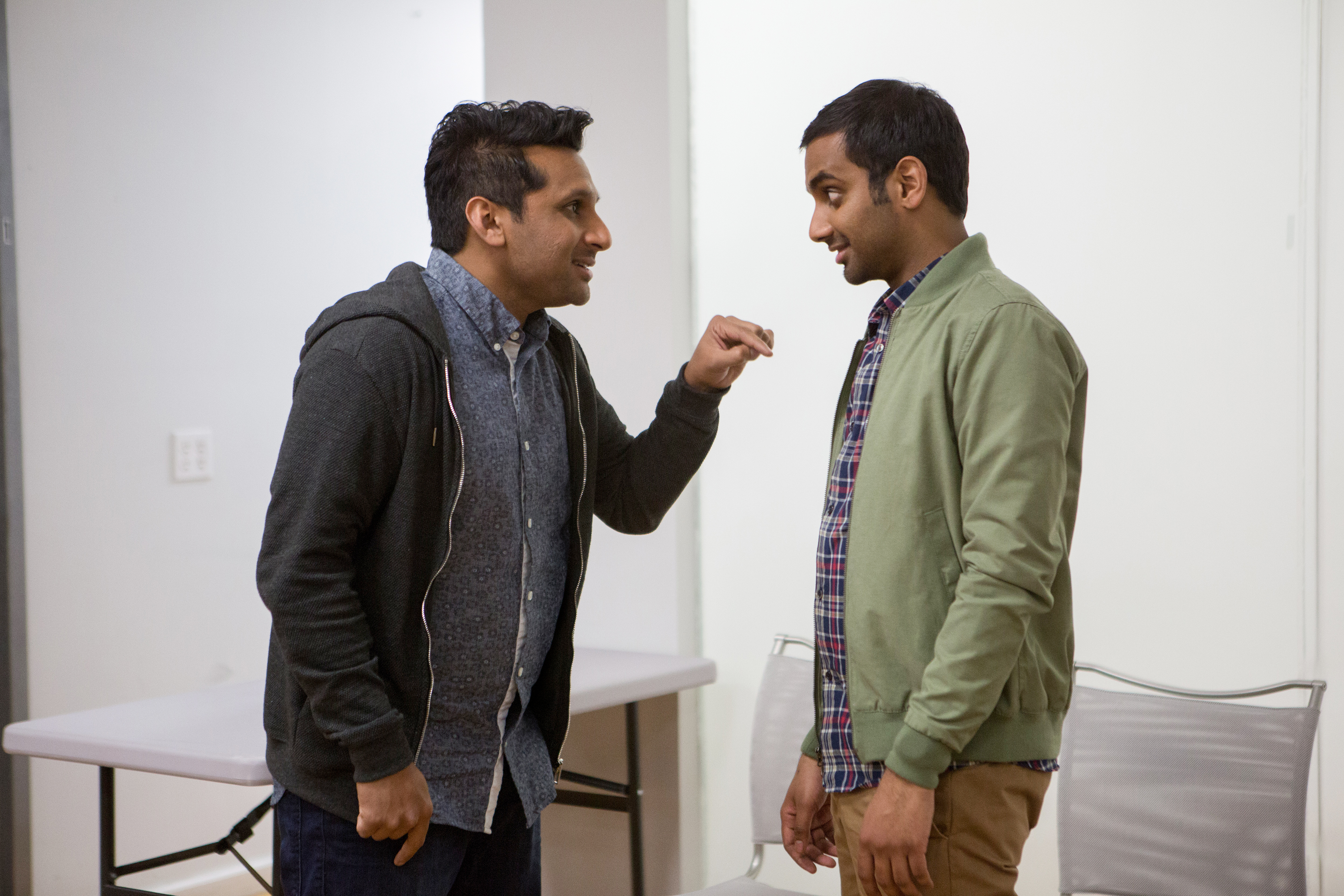 Still of Aziz Ansari and Ravi Patel in Master of None (2015)