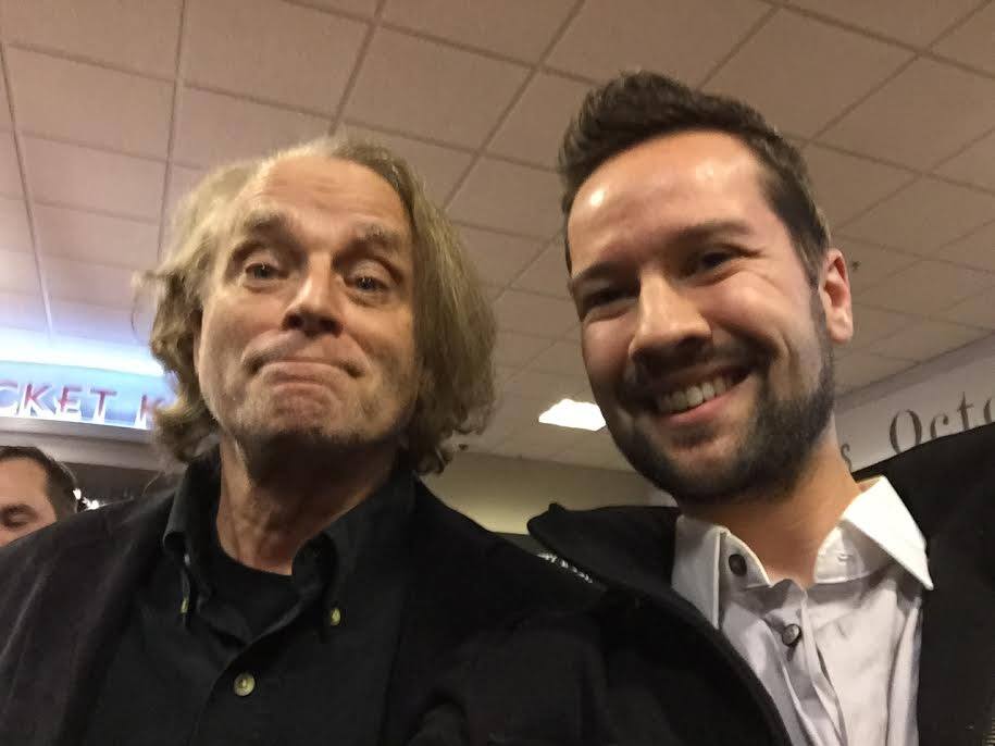 At the 2014 Twin Cities Film Fest. Brad Dourif at the premiere of The Control Group.