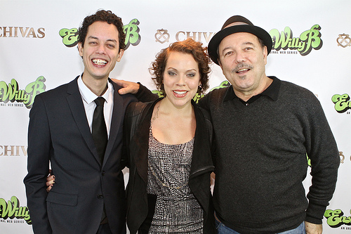 with Flaco Navaja & Ruben Blades at East WillyB premiere