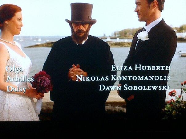 end credits of Excuse Me For Living with Dawn Sobolewski as Daisy