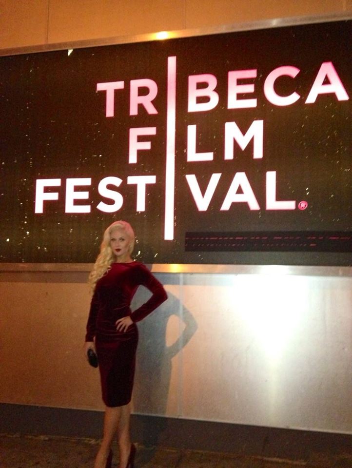 Dawn Sobolewski at The Tribecca Film Festival for The Bates Haunting Preimere