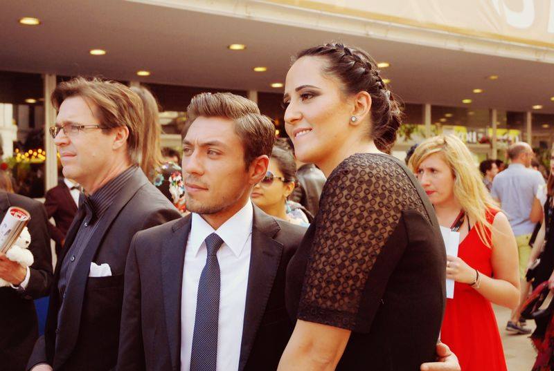 Actor Hakan Yildiz and Director Selcen Yilmazoglu at Cannes Film Festival 2014