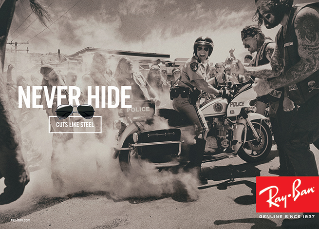 Ray Ban Never Hide Campaign