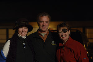 Kate Robbins, Kevin Dobson, Suzanne Lyons on the set of 