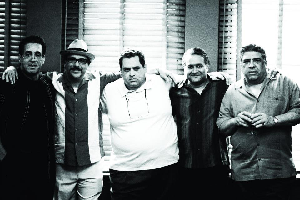 Anthony Mangano, Lou Martini Jr, Stephen Badalamenti, Garry Pastore and Vincent Pastore