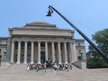 jimmy jib at Columbia University, NYC