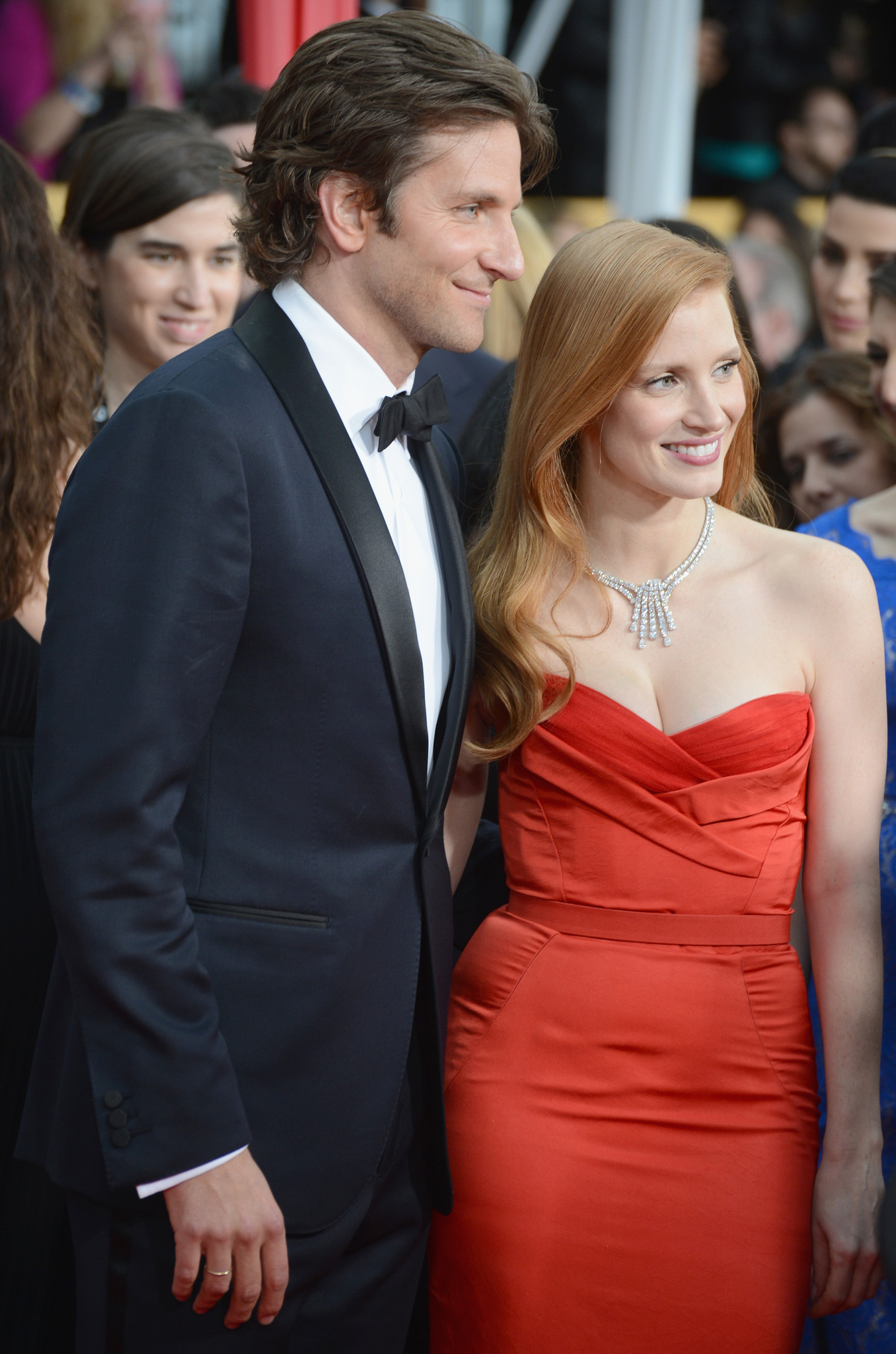 Bradley Cooper and Jessica Chastain