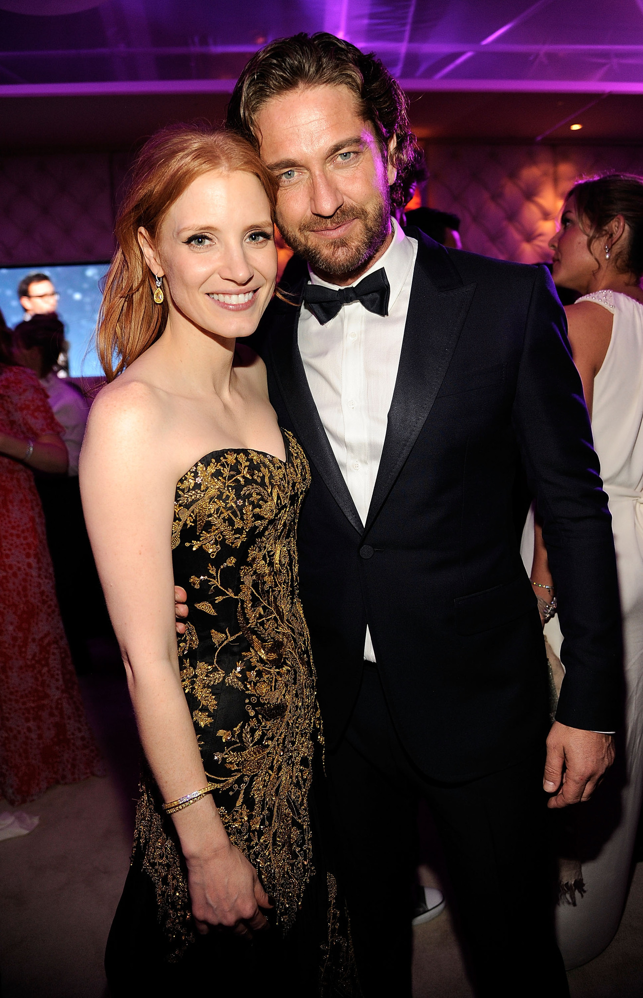 Gerard Butler and Jessica Chastain