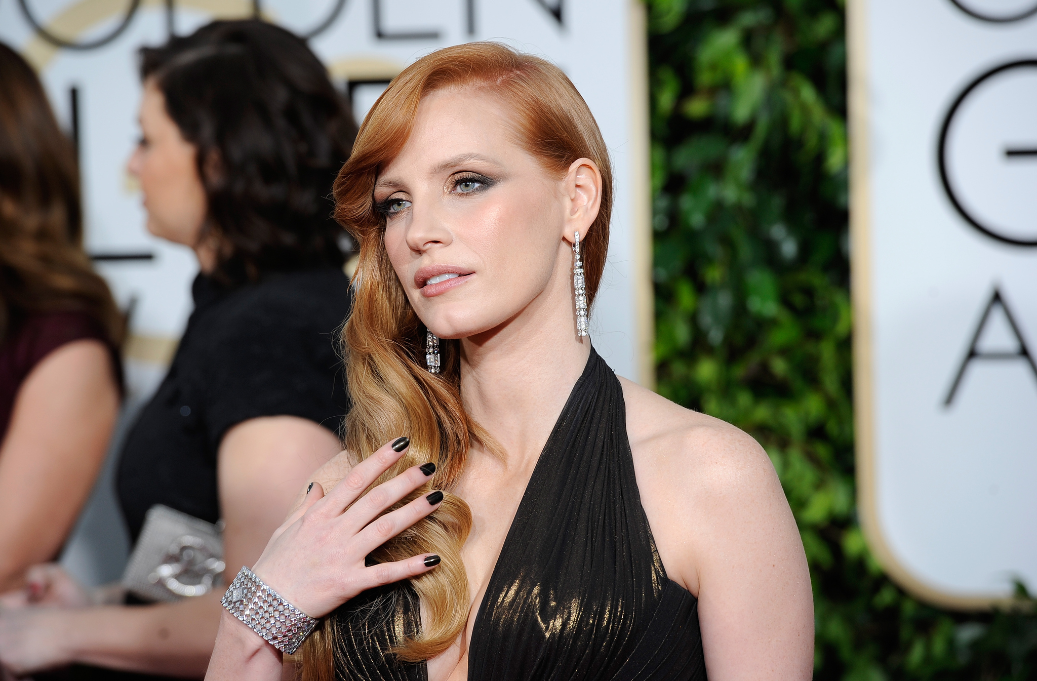 Jessica Chastain at event of 72nd Golden Globe Awards (2015)