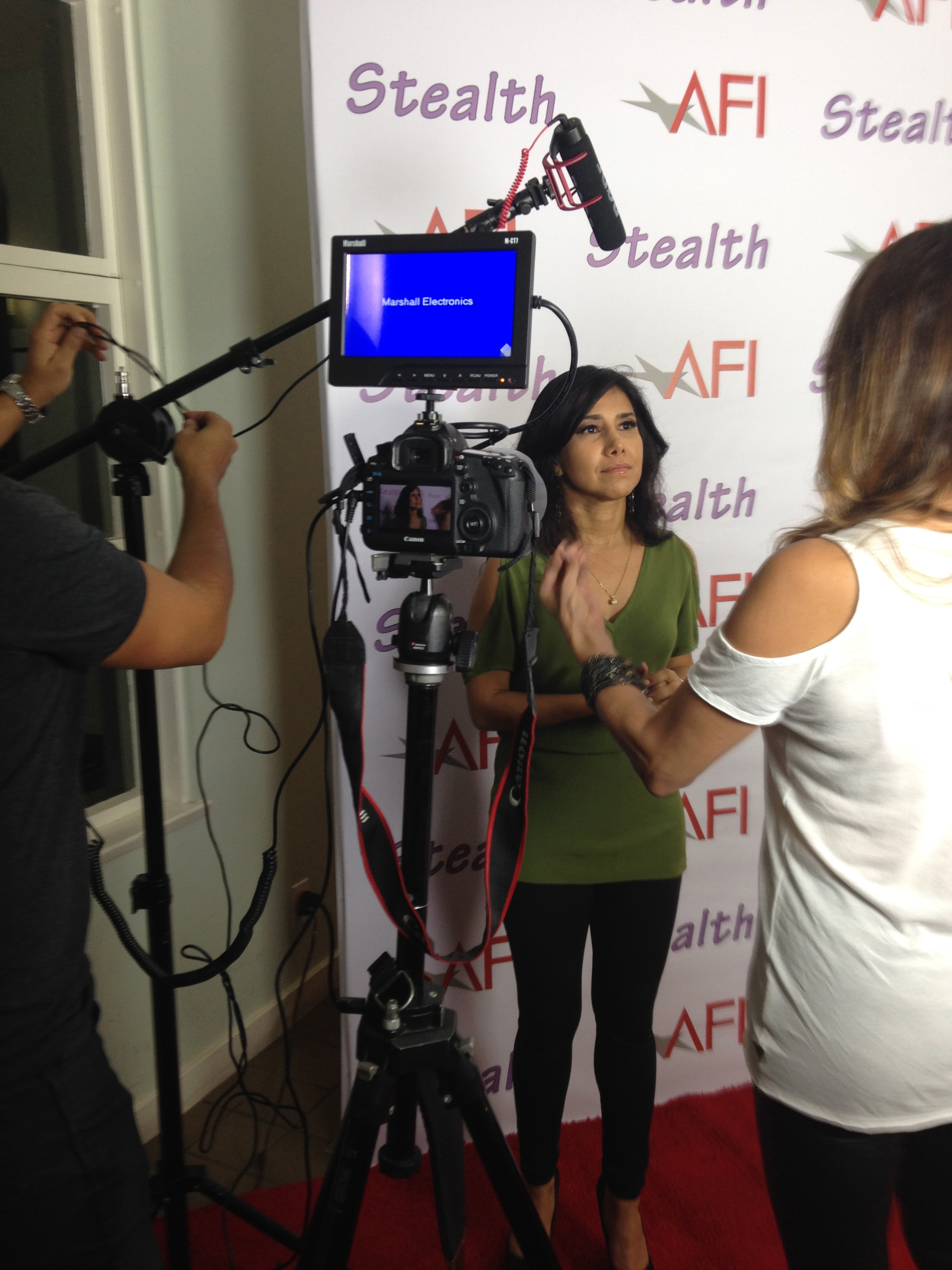 Liana Arauz interview - STEALTH premiere