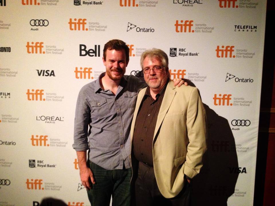 Toronto International Film Festival world premiere of PROXY. Jim Dougherty and Joe Swanberg.