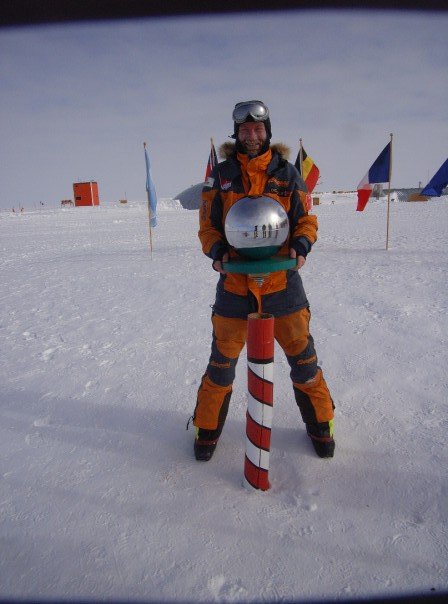 Southpole, skiing expedition 33 days.