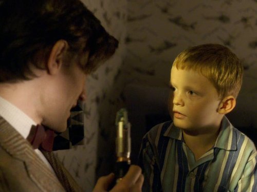 Still of Matt Smith and Jamie Oram in Doctor Who (2005)