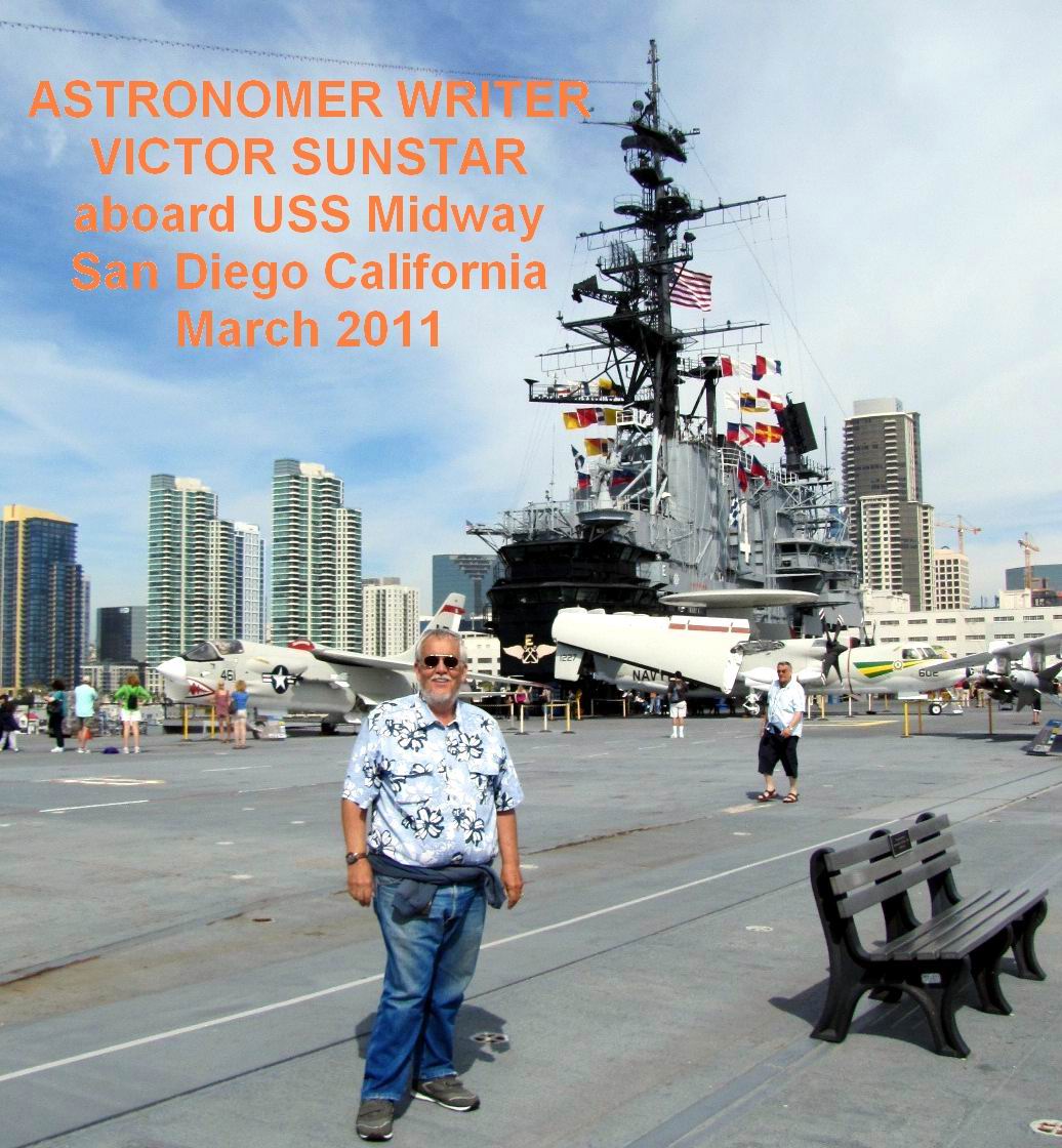 Aboard USS MIdway in San Diego for project research