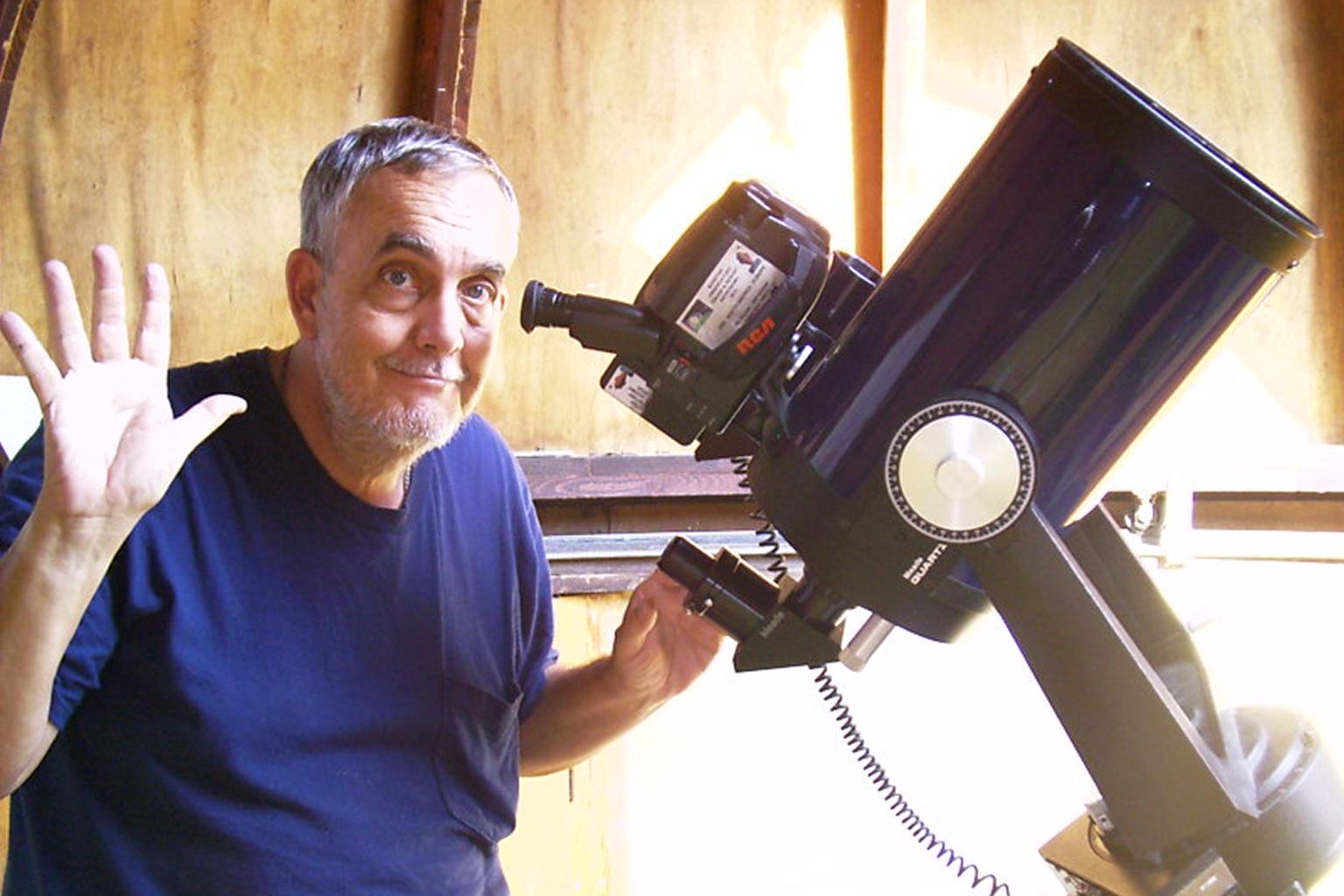 At observatory of Danish Astro Club. 2003
