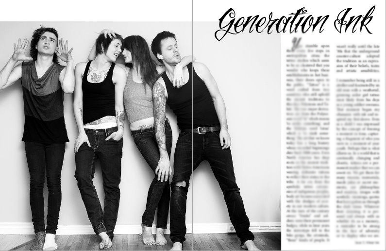 Generation ink Article in Missy ink Magazine