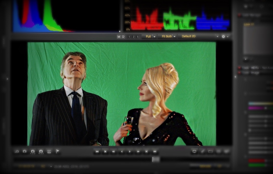 Victoria Gates and Kenneth McGregor in the music video 