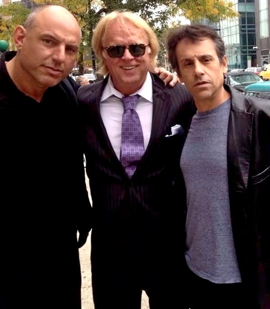 Chris T Margarits , Robert Arensen,Larry Romano On set 'Laugh Killer Laugh