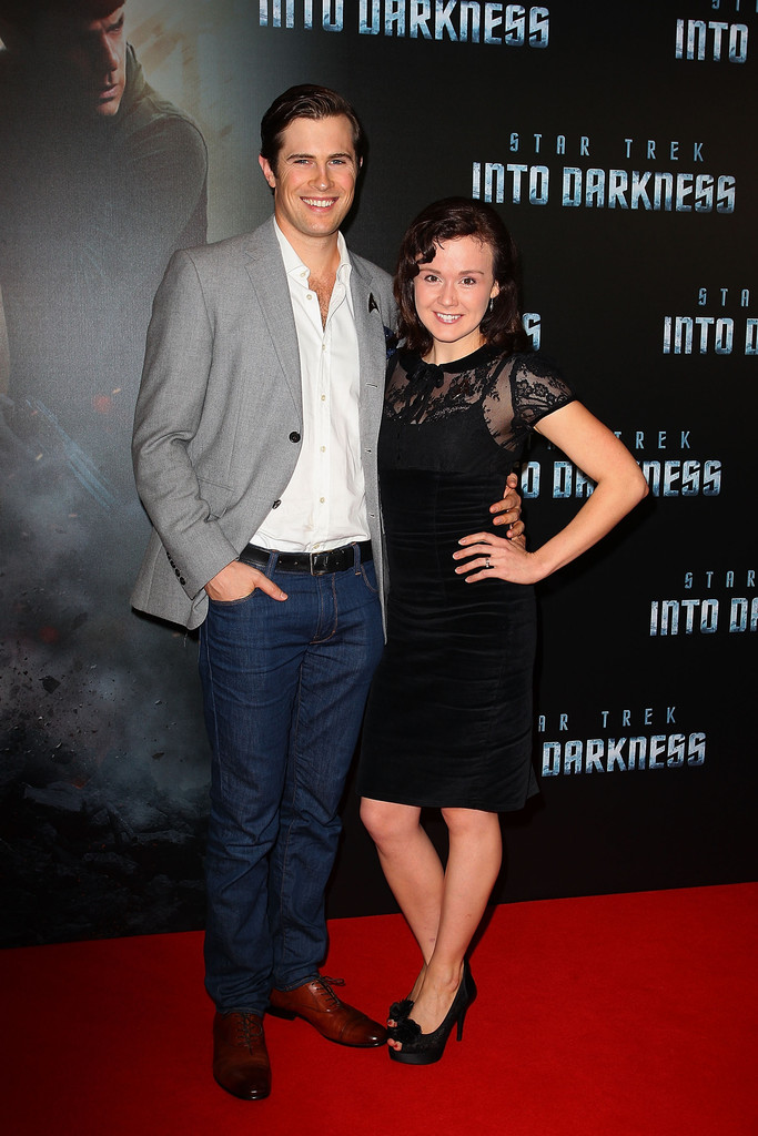 David Berry and Arianwen Parkes-Lockwood at the Australian premiere of Star Trek Into Darkness, 2013.