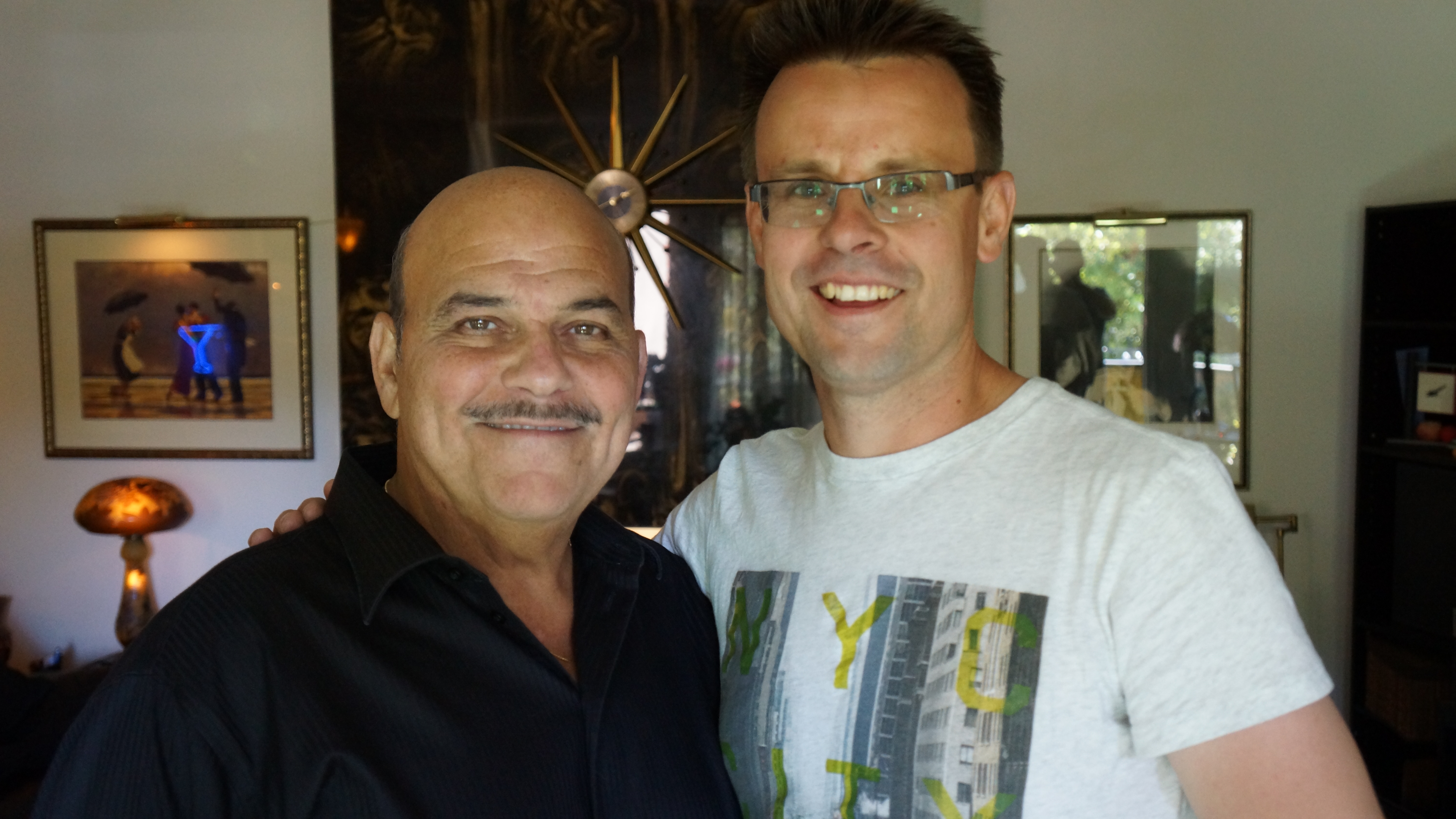 Lincoln Fenner with Award Winning Actor and veteran of over 90 films Jon Polito (Miller's Crossing, Barton Fink and The Big Lebowski).