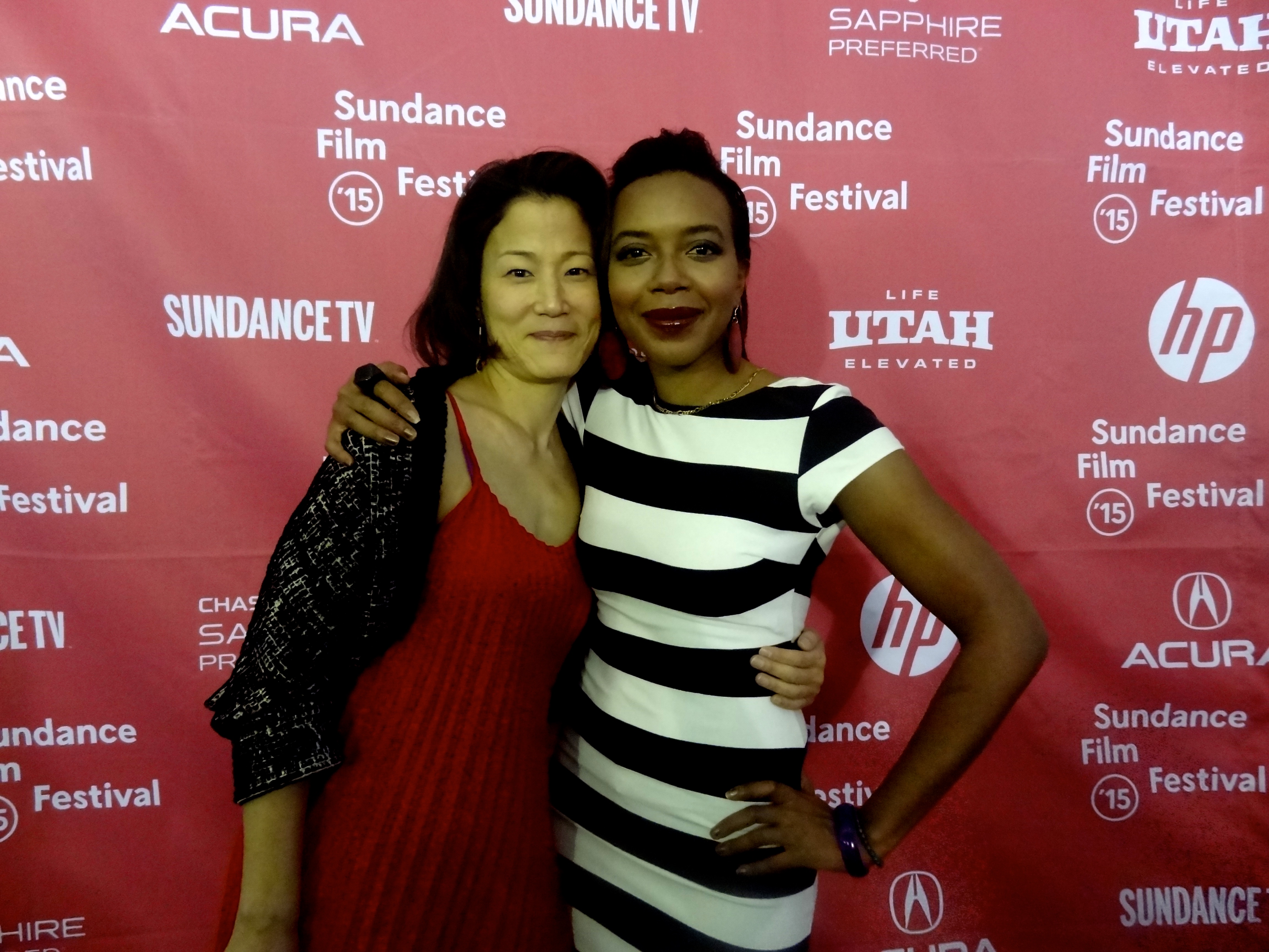 Sundance 2015 - Advantageous World Premiere Sameerah Luqmaan-Harris and Jacqueline Kim