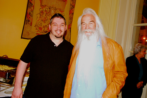 Rick Hendrix and William Lee Golden at Grammy Party