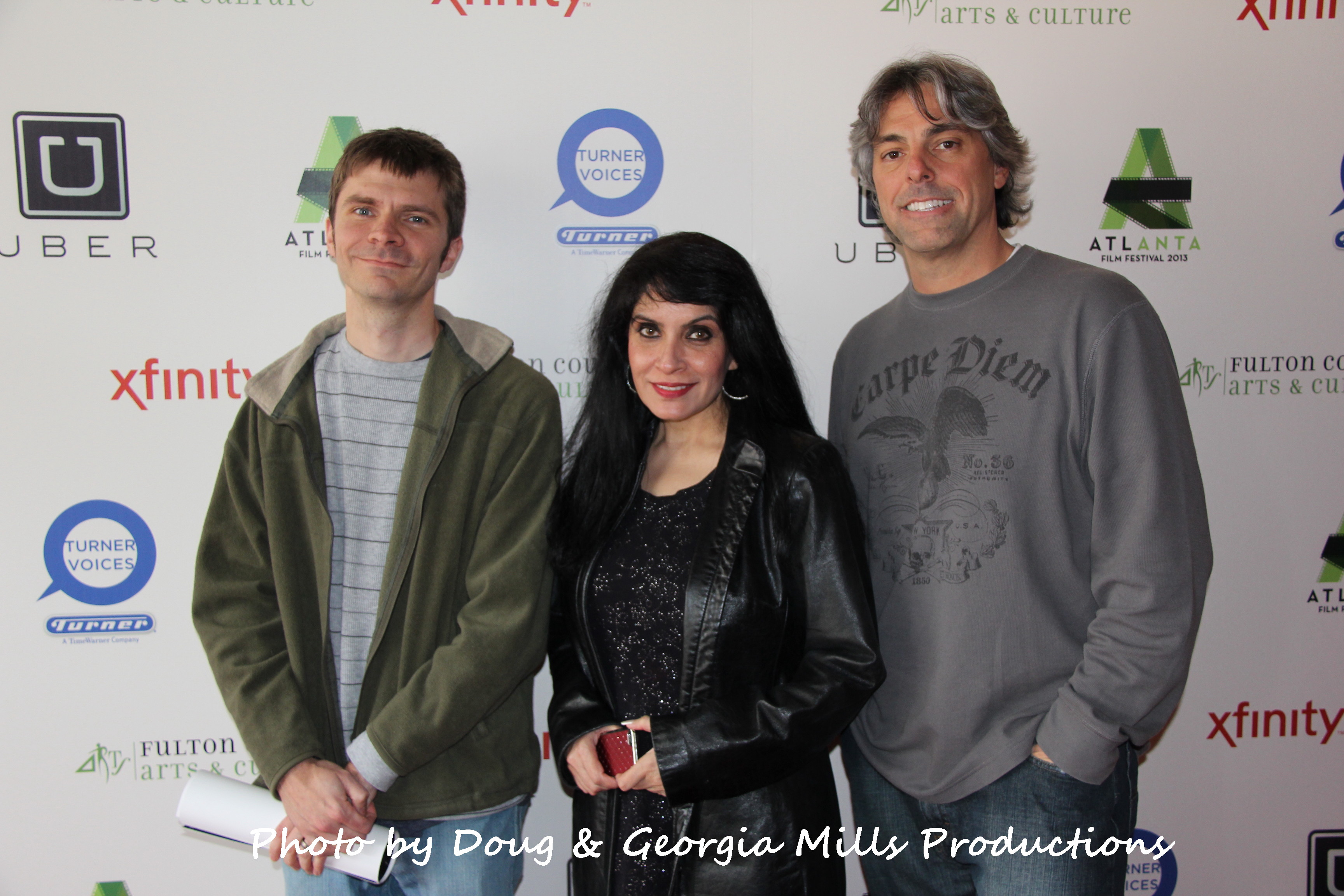 JR Wicker, Sonia Dhalla Singh & Ken Farrington at the Atlanta Film Festival 2013
