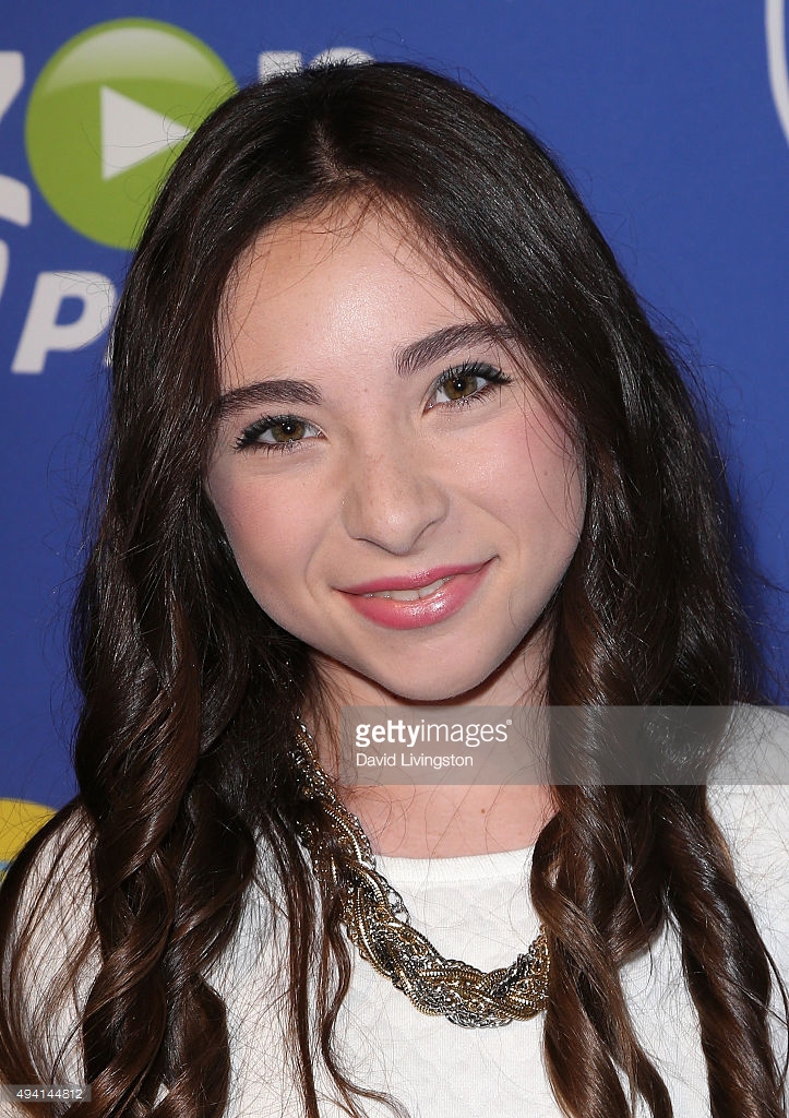 Ava Cantrell at Just Jared Fall Funday