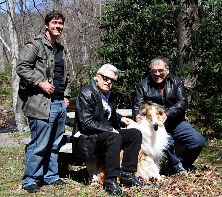 Gary Lester, Bob Weatherwax (Lassie),and Richard Lester (Silverado)
