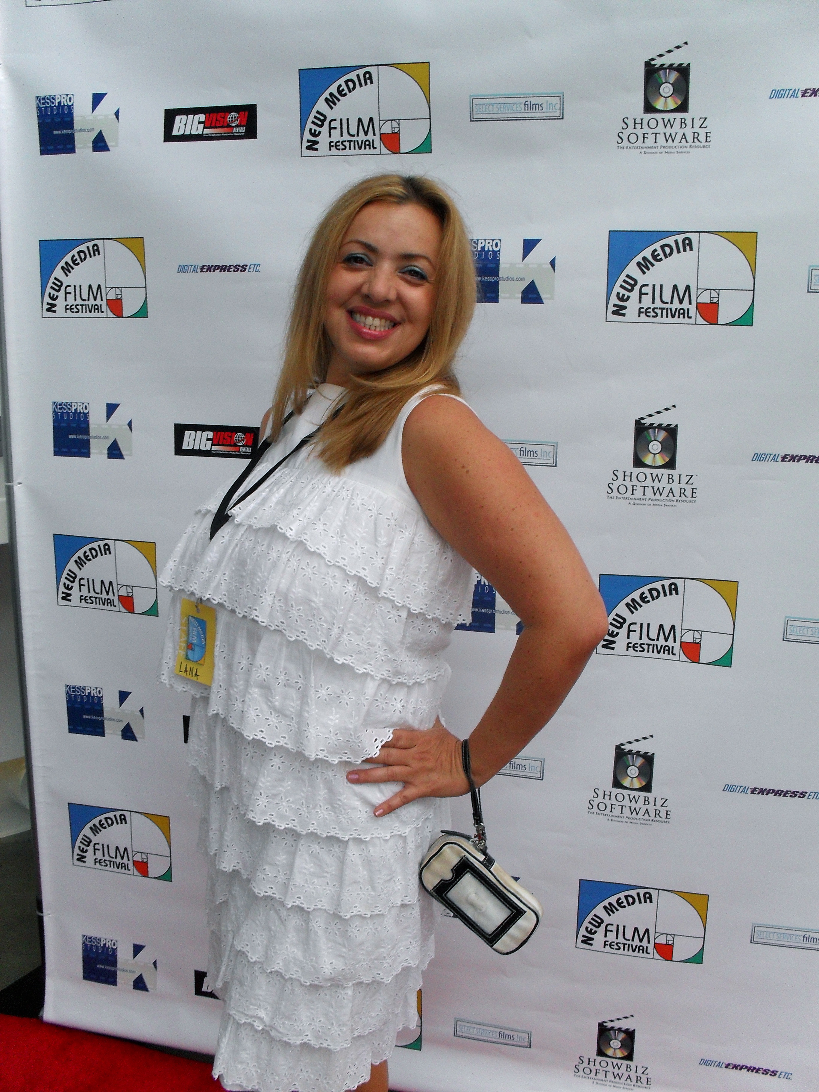 Lana Bergen at the New Media Film Festival