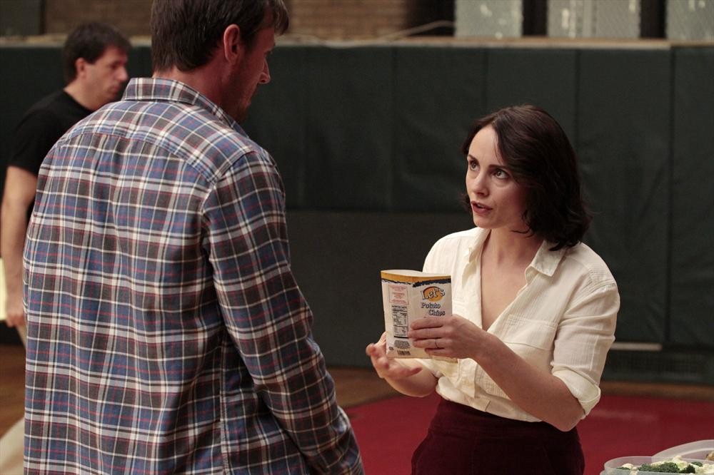 Still of David Chisum and Laura Fraser in Black Box (2014)