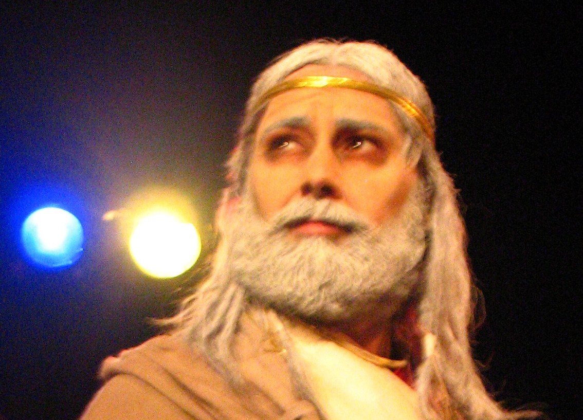 Daren Luke Kelly as King Lear at the Stella Adler Theatre