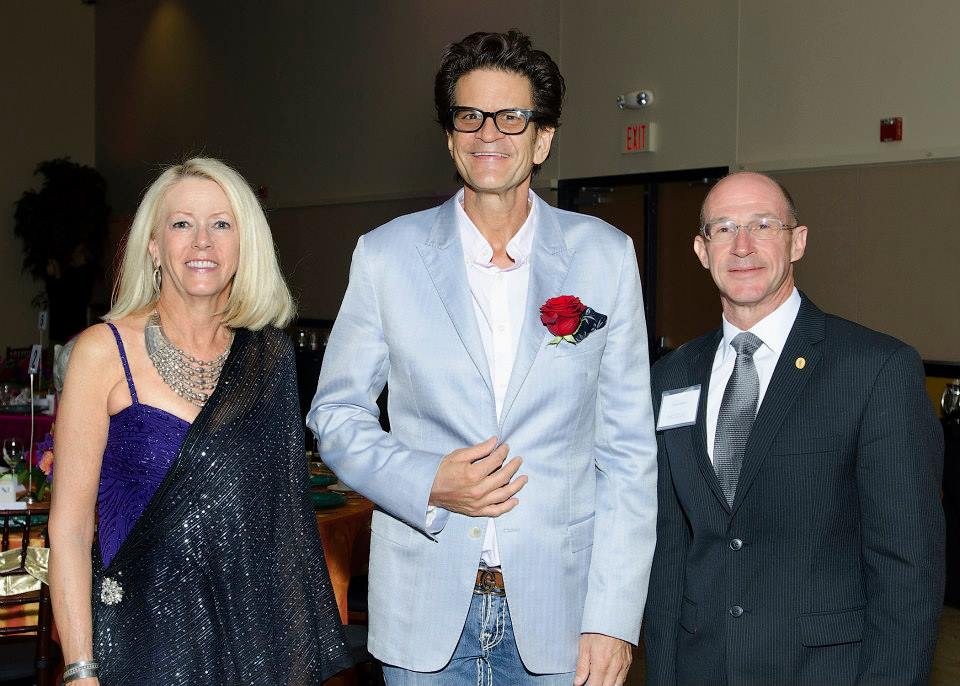 Dr. Dana Hoyt, President and Dr. Jamie Herbert, Provost SHSU at Tenure Awards Ceremony