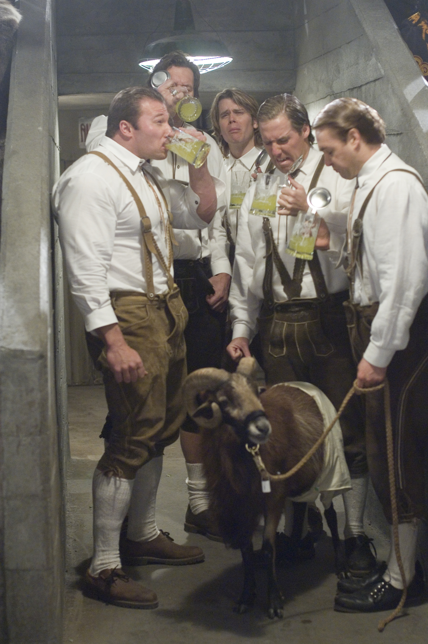 Still of Ralf Moeller, Nat Faxon, Will Forte, Eric Christian Olsen and Gunter Schlierkamp in Beerfest (2006)