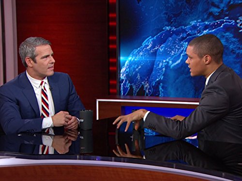 Still of Andy Cohen and Trevor Noah in The Daily Show (1996)