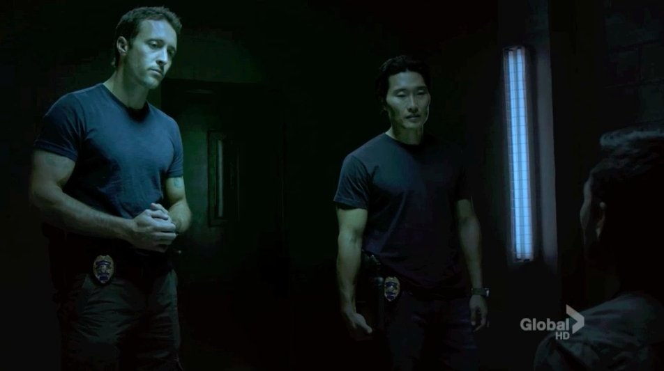 David Lee McInnis, Daniel Dae Kim, and Alex O'Loughlin in Hawaii Five-0