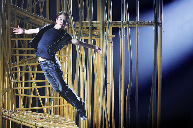 Grant Venable as Peter Pan World Premiere of Fly at the Dallas Theater Center promotional materials