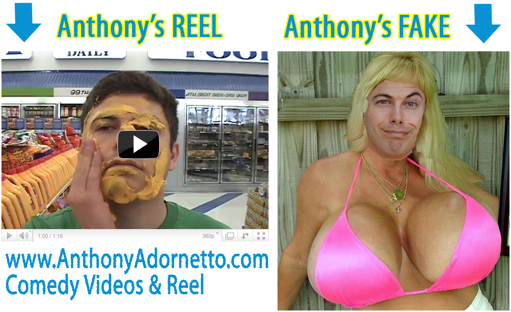 www.AnthonyAdornetto.com - Comedy Videos & Reel
