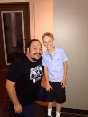 Parker with Jorge Guiterrez (he did EL Tigre on Nickolodeon.)