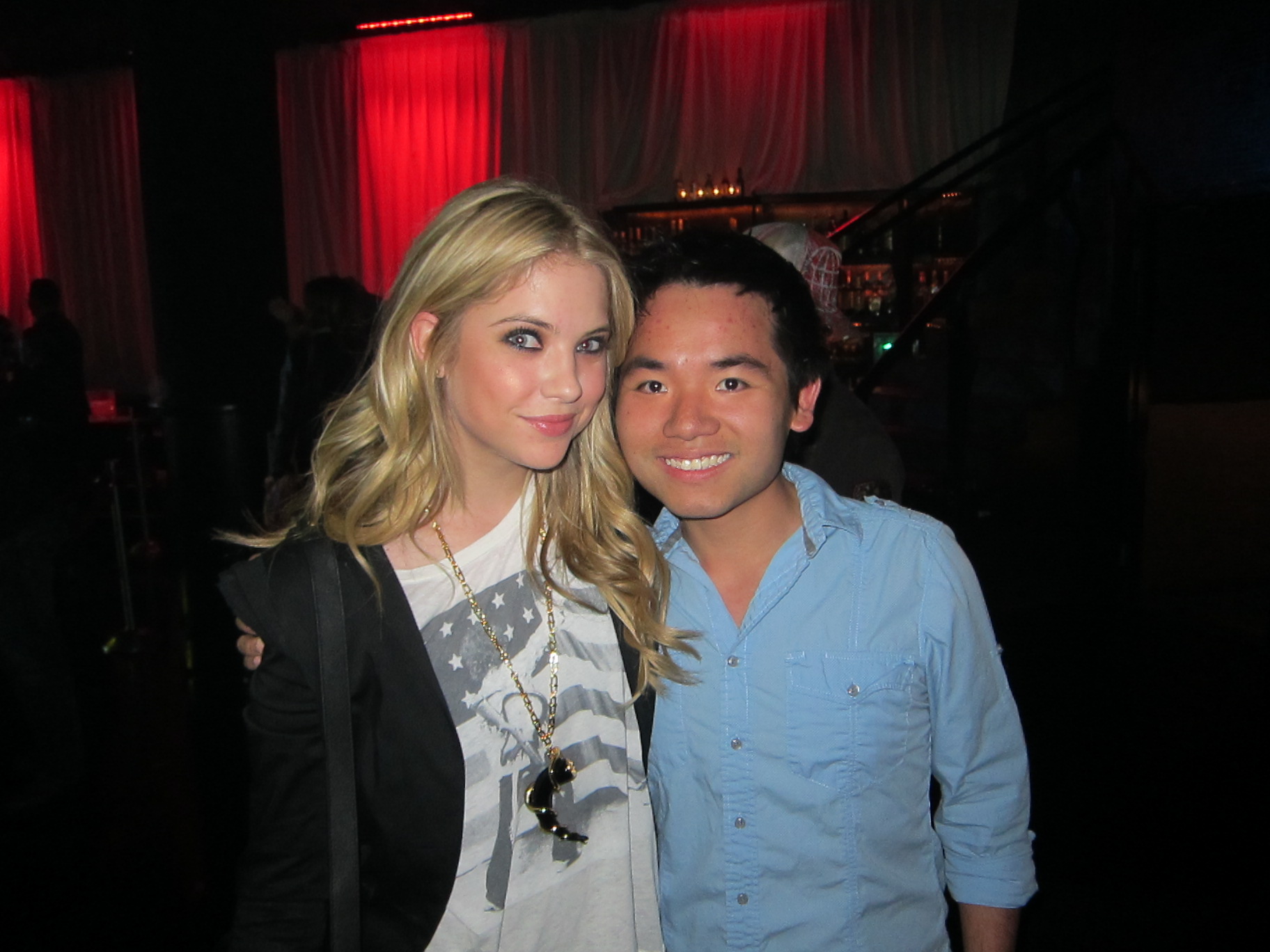 Kevin and Pretty Little Liars' Ashley Benson.